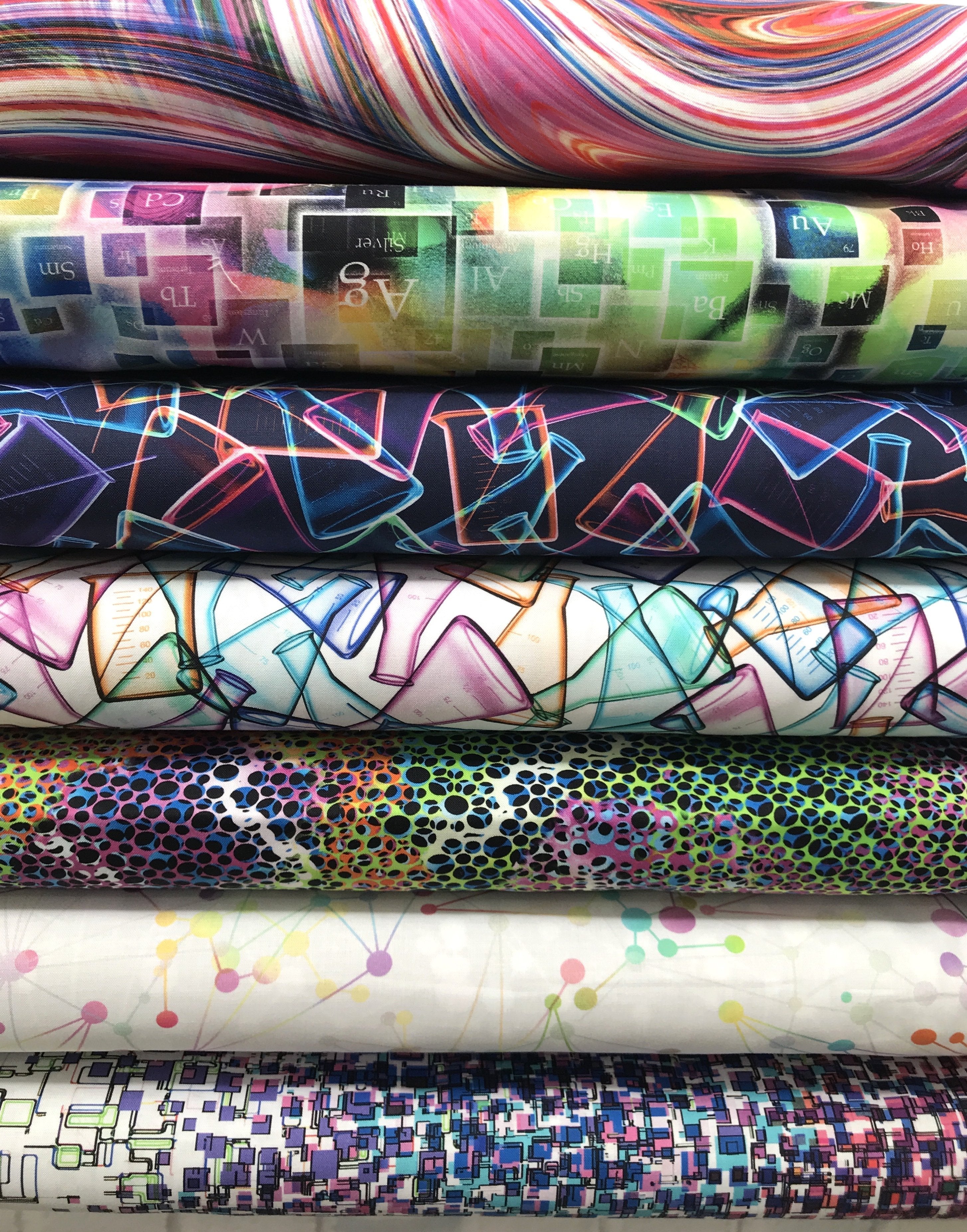 Hoffman Fabrics - Undeniable Chemistry