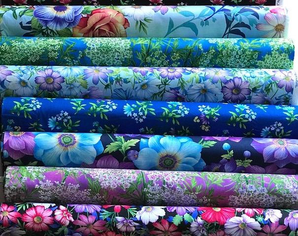 Henry Glass Fabrics - Botanica Blooms