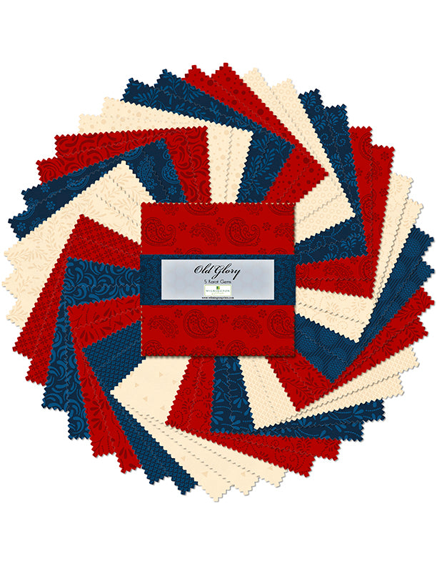 Old Glory Charm Pack - Wilmington Prints