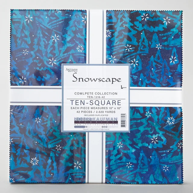 Artisan Batiks Snowscape Ten Squares