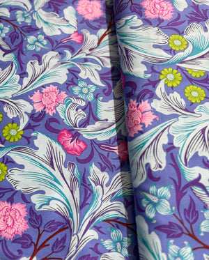 Leicester - Cobalt Wide Sateen Backing Yardage