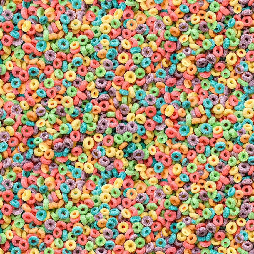 What's For Breakfast? - Fruity Cereal Yardage