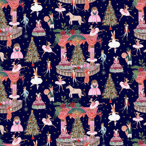 Woodland Ballet - Christmas Woodland Ballet Yardage