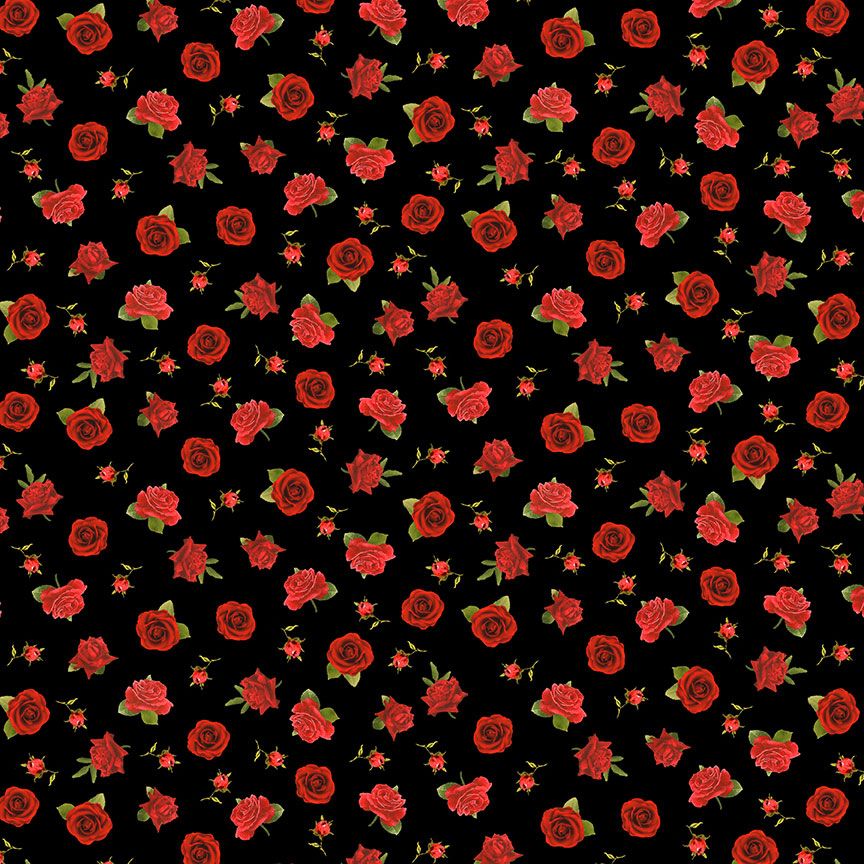 Vintage Rose - Small Roses Yardage