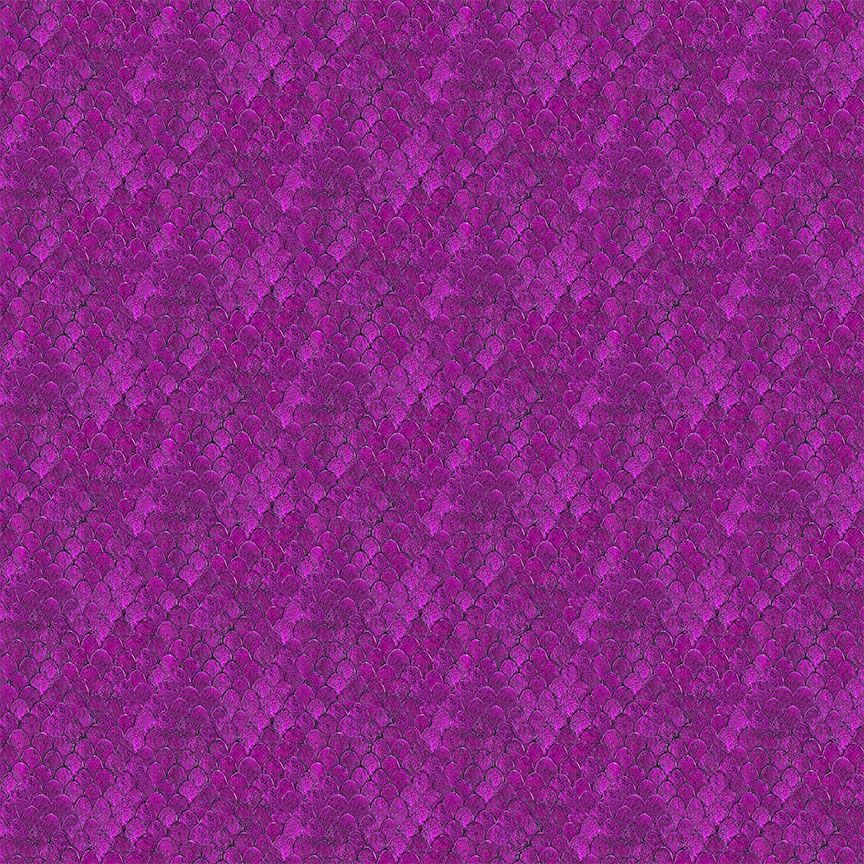 Flourish - Scale Texture Magenta Yardage