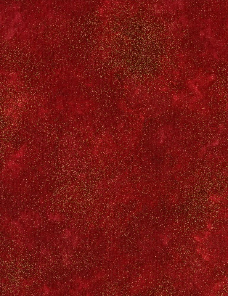 Holiday Blenders - Shimmer Red Yardage