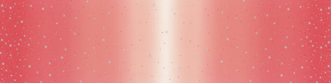 Ombre Fairy Dust Metallic - Dusty Hot Pink Yardage