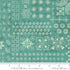 Cadence - Bandana Teal Yardage