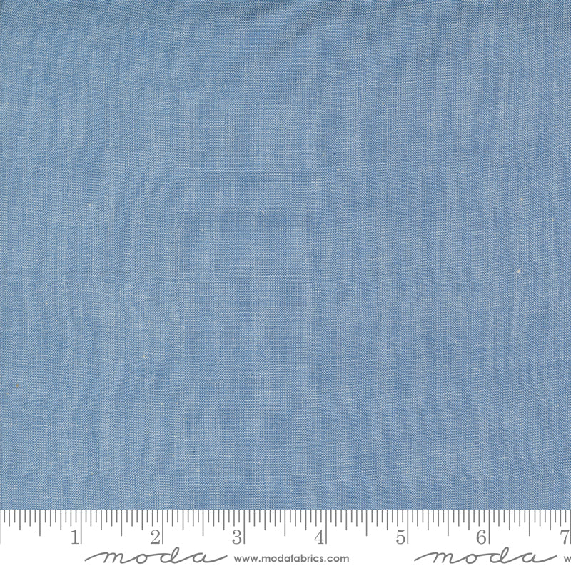 Denim and Daisies Wovens - Blue Jeans Crossweave Yardage