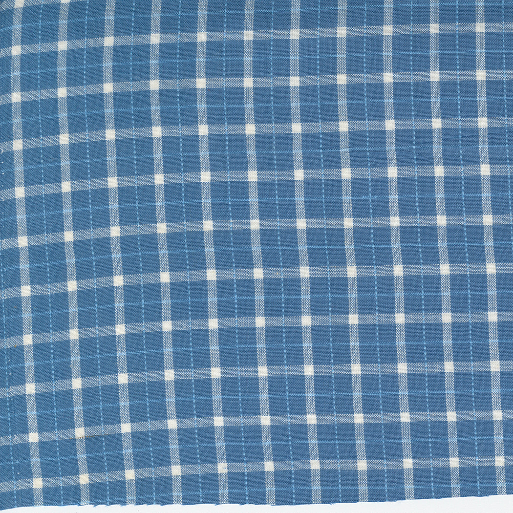 Denim and Daisies Wovens - Blue Jeans Plaid Yardage