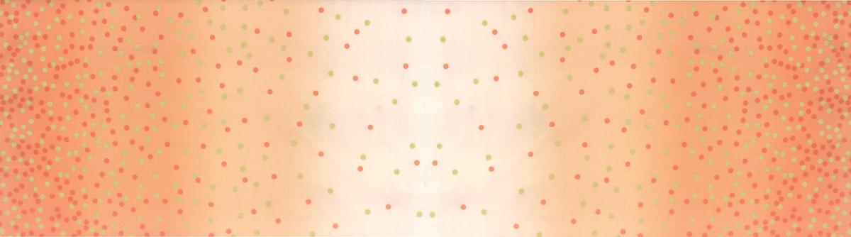 Ombre Confetti Metallic - Coral Yardage