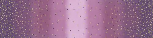 Ombre Confetti Metallic - Mauve Yardage