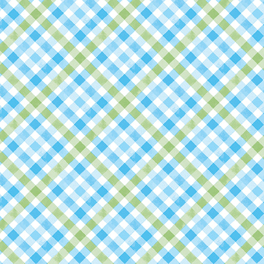 Cottontail Farms - Farm Fresh Plaid Blue/Green