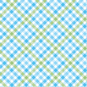 Cottontail Farms - Farm Fresh Plaid Blue/Green