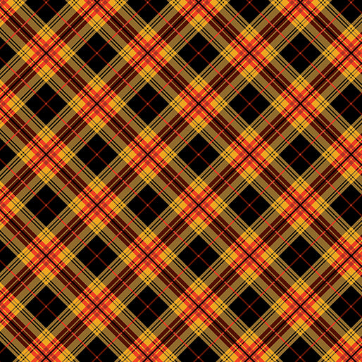 Cider House - Autumn Plaid Black/Russet