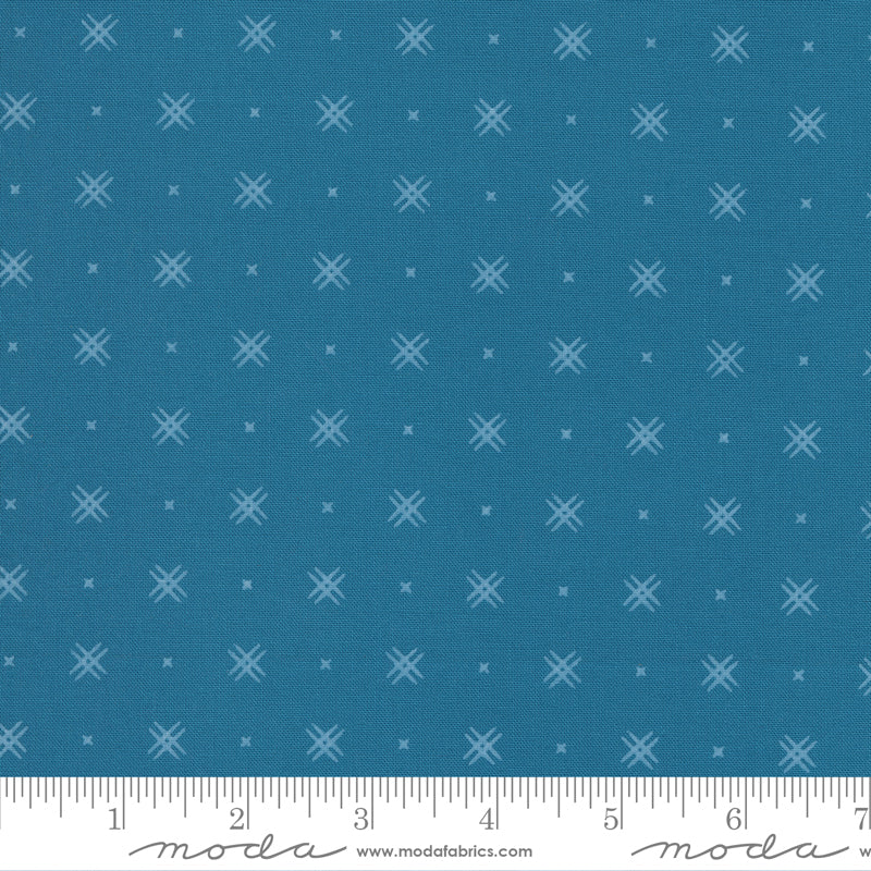 Beyond Bella New Horizon Blue - Moda Fabrics