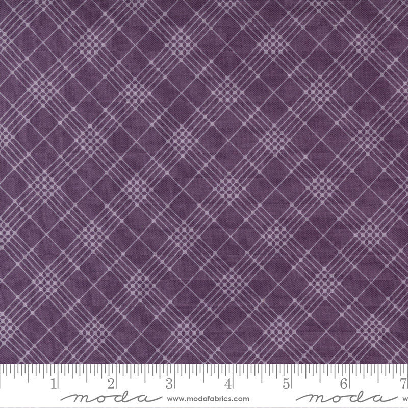 Iris Ivy Lilac - Garden Plots Checks and Plaids