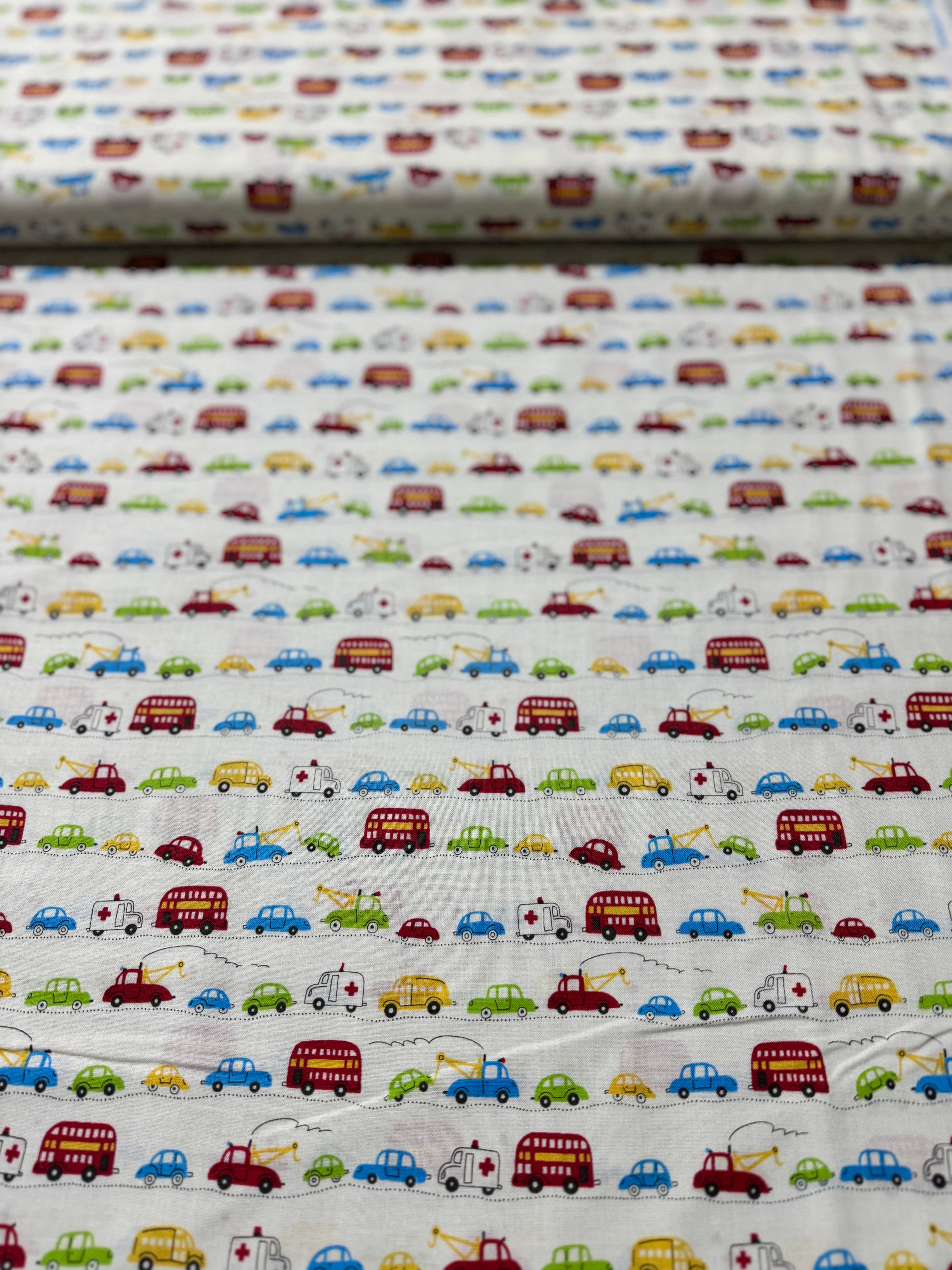 Handworks Home - Vehicles Multi Yardage