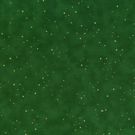 Suite Christmas - Flurries - Tannenbaum Metallic Yardage