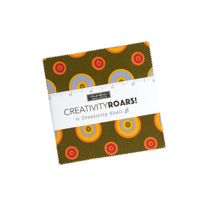 Creativity Roars Charm Pack - Moda Fabrics