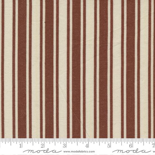 Vista Wovens Rust - Stripe Yardage