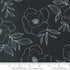 Gilded Ink - Bold Blossoms Large Floral Fabric