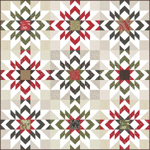 A Christmas Carol Quilt Kit by 3 Sisters - Moda