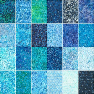 Artisan Batiks Snowscape Fat Quarter Bundle - 24 Fat Quarters