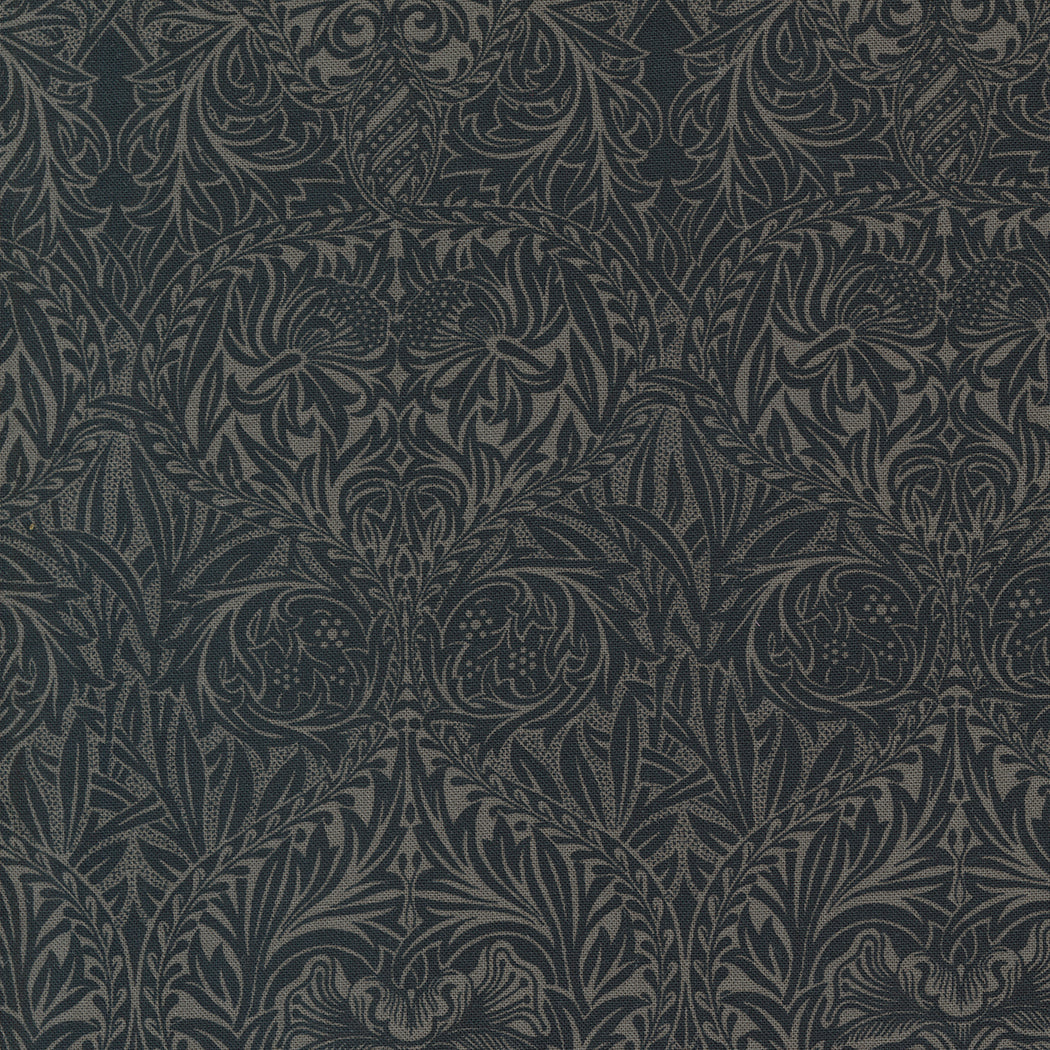 Ebony Suite - Iris Damask Ebony - Remnant