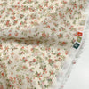 High Multi Sheer Floral Chiffon Ivory Yardage