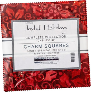 Artisan Batiks Joyful Holidays Charm Squares