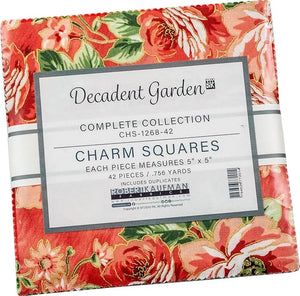 Decadent Garden Charm Squares