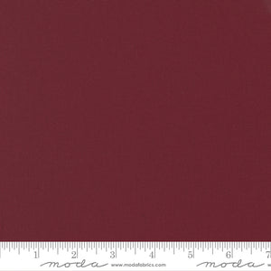 Bella Solids Burgundy Junior Jelly Roll