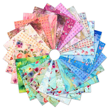 Misty Garden Charm Squares - Robert Kaufman