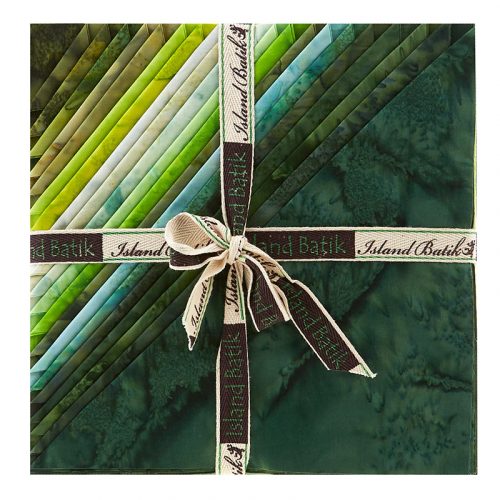 Glorious Green Batik Stack Pack - Island Batik