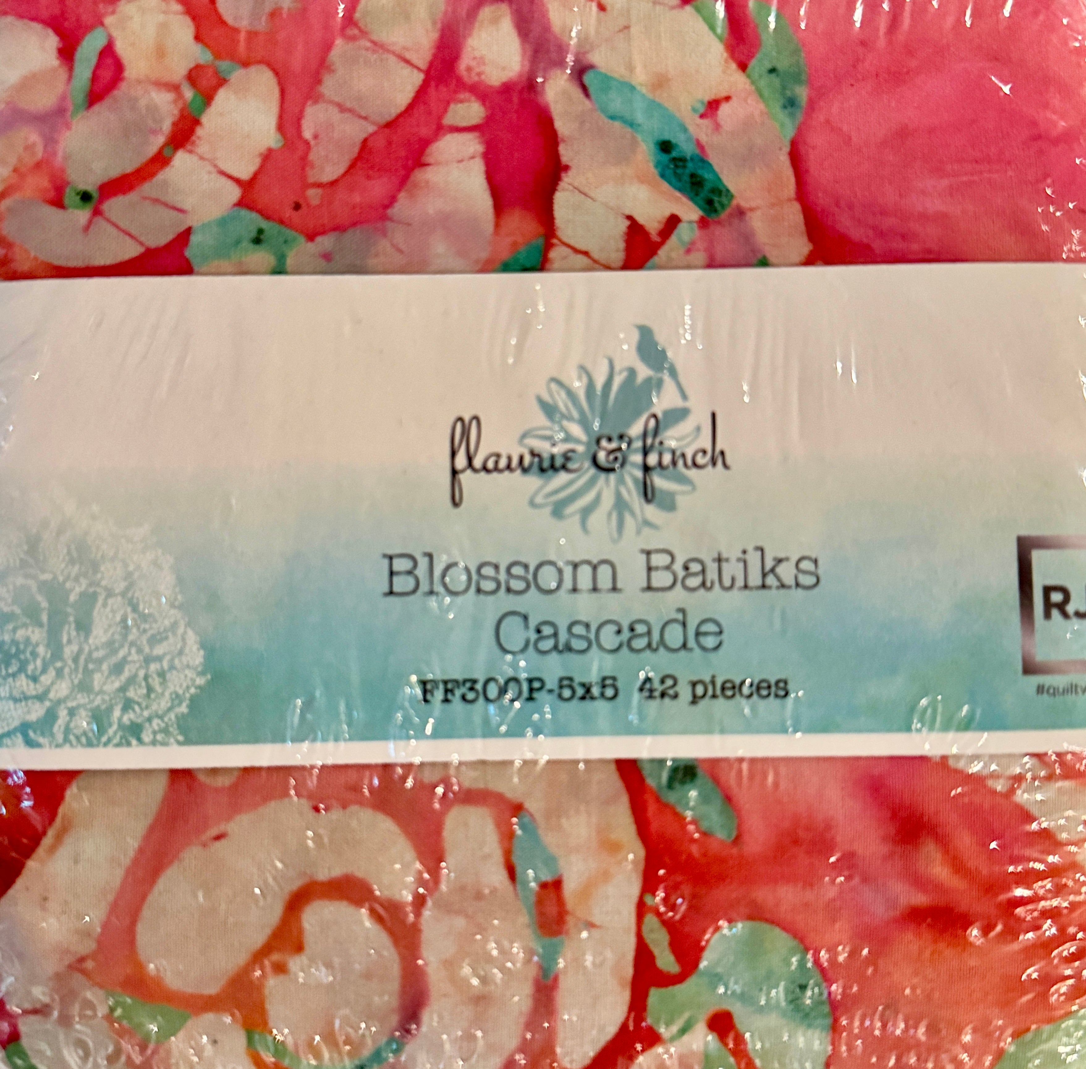 Blossom Batiks - Cascade Batik Charm Pack