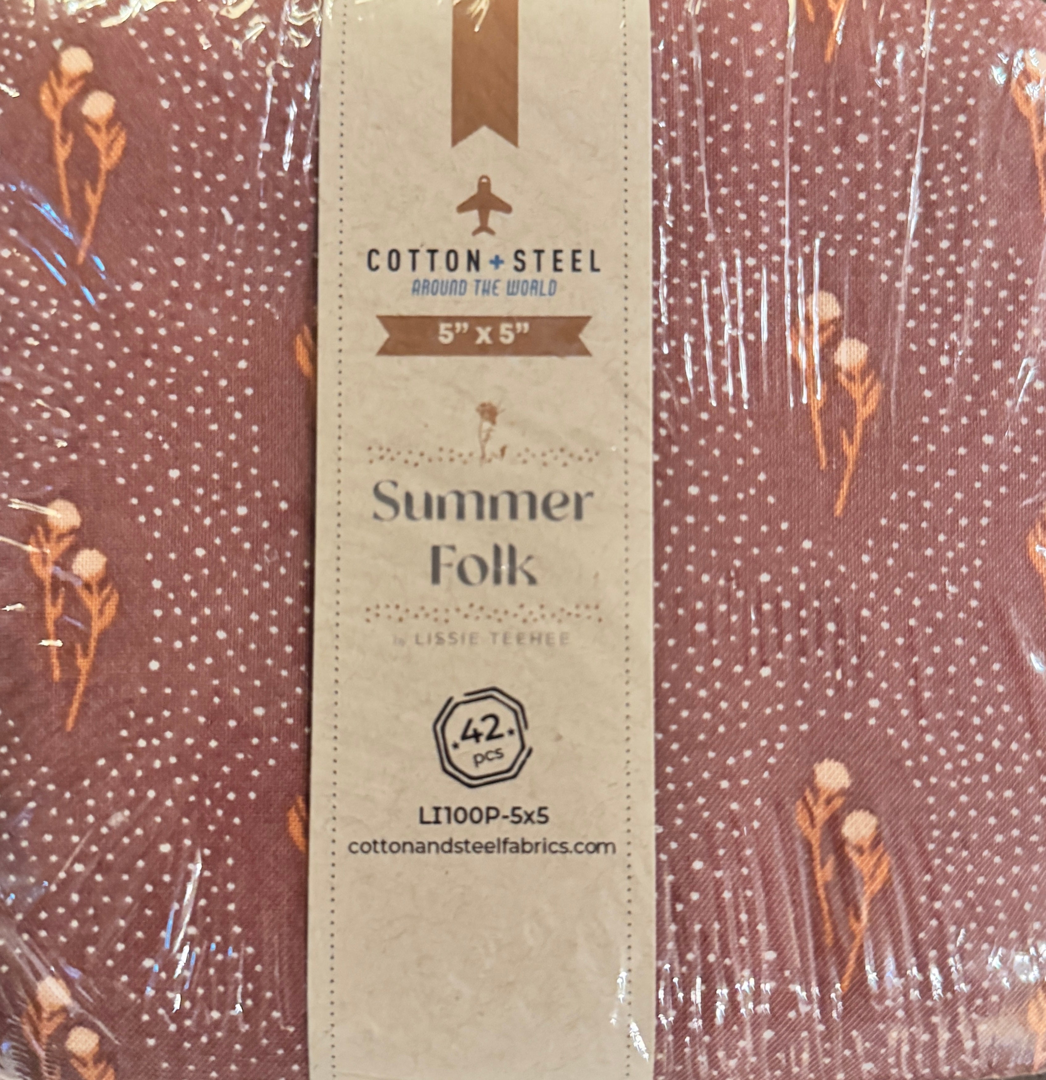 Summer Folk 5x5 Pack/Charm Pack