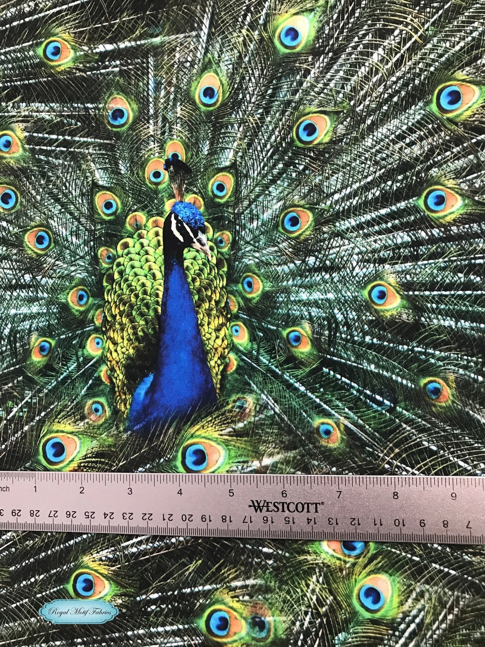 Proud As A Peacock - Peacock Yardage