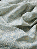 Light Grey Embroidered Georgette Fabric - Lucknowi Work