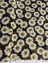 Autumn Beauties - Vintage Sunflowers Metallic Yardage