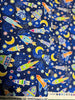 Glow in the Dark - Lift Off - Out of Orbit Navy Yardage