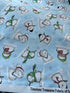 Snow Fun - Tossed Cute Snowmen Yardage