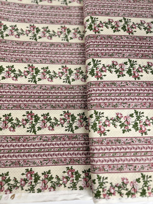 Belcourt - Wallpaper Stripes Rose Pink