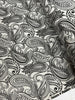 Night and Day - Paisley White/Black Fabric