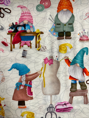 Sew Many Gnomes - Sewing Gnomes Yardage