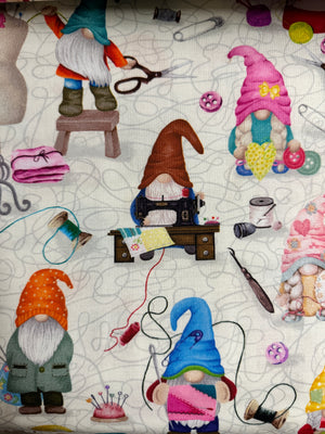 Sew Many Gnomes - Sewing Gnomes Yardage