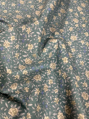 Sevenberry Petite Nostalgia Lawn - Teal Yardage