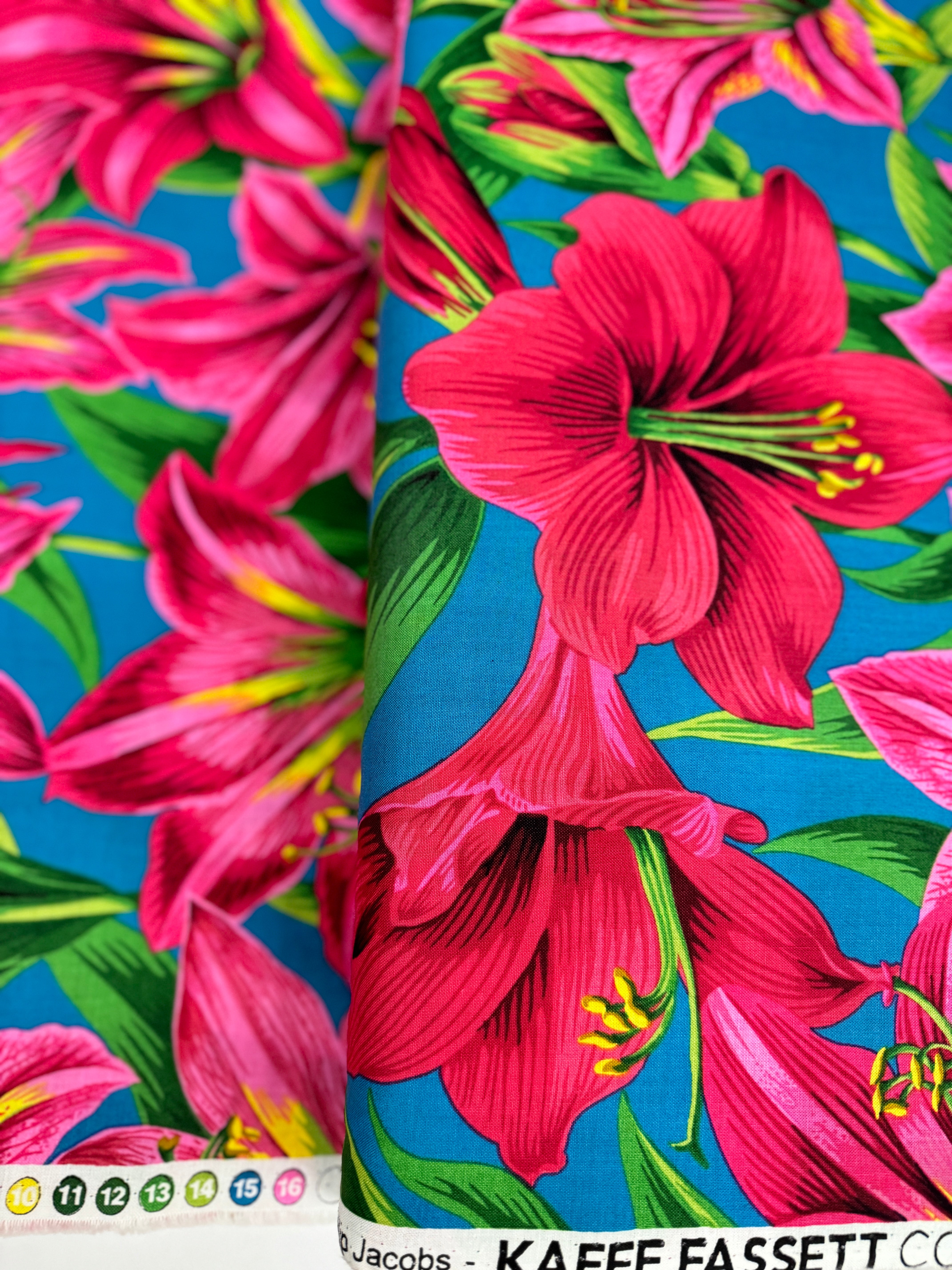 Kaffe Fassett Collective - Classics - Amaryllis Red Yardage