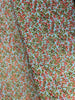 Holly Night Frost - Christmas Berries Aqua Metallic Yardage