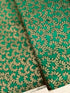 Florentine Garden - Vine Green Metallic Yardage